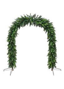 Arc de guirlandes de sapin 2,1m