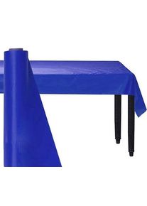 Rouleau de table en plastique bleu royal 76cm