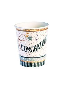 Bristol 8 Celebration Time Paper Cup 266ml (5er Multipack)