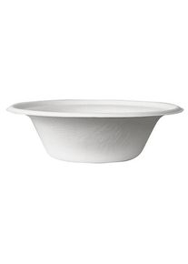 Papstar 50 bols de canne à sucre Tosca blanc 15,5 cm
