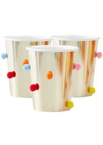 Ginger Ray 8 gobelets en carton Mix & Match 250ml