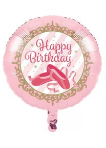 Ballon aluminium Ballerine royale 46cm