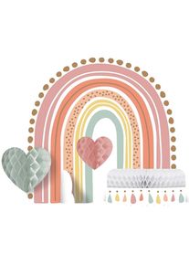 Support de table bohème arc-en-ciel 24cm