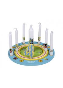 Ensemble de bagues d'anniversaire en bois 3 pièces