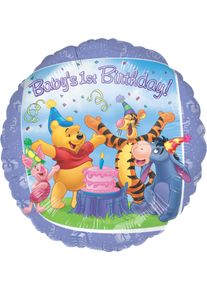 Amscan Foil balloon Winnie 1st Birthday