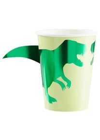 Ginger Ray 8 gobelets en papier Roarsome Dino 266 ml