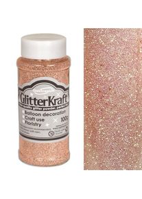 100g de paillettes ballon or rose