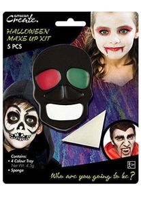 Amscan Set de maquillage Halloween pour enfants