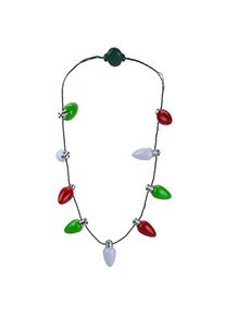 Christmas lights necklace