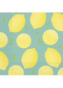 Procos 20 Serviettes Citron Frais 33cm