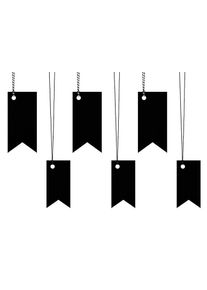 partydeco 6 sorte flag gavekort