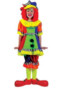 Funny Déguisement de clown de cirque Peppi pour enfant