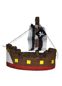 Funny Pinata pirate ship 45 x 20cm