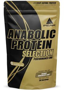 Peak Performance Anabolic Protein Selection, 900 g Beutel, Peanut Chocolate Chip