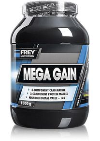 Frey Nutrition Mega Gain, 1000 g Dose, Erdbeere