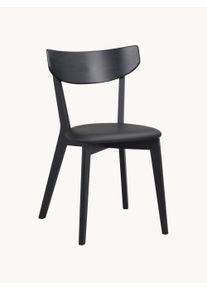 Rowico Home Sillas de madera de roble Ami, 2 uds. Negro An 48 x Al 80 cm