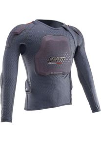 Leatt 3DF AirFit Lite Evo, chaqueta protectora niños , color: Gris Oscuro , tamaño: S/M
