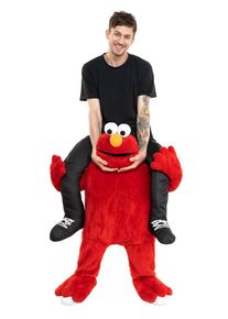 maskworld Rue Sésame – Costume Elmo sur le dos
