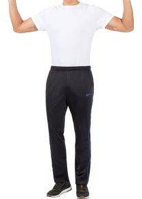 Heren Vrijetijdsbroek zwart/koningsblauw Maat 24/25