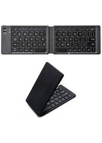 Teclado Ingles Techly Usb Bluetooth Plegable Para Tablet Y Smartphone