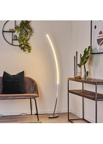 hofstein Nagu Golvlampa, Golvlampa LED Nickel matt, 1-ljuskällor