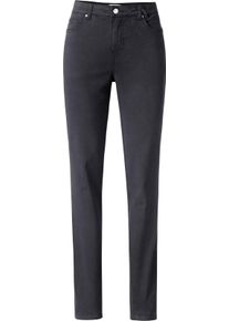 Dames 5-pocketjeans van katoenstretch zwart Maat 48