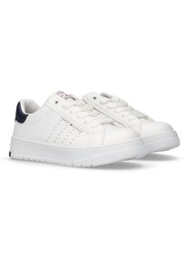 Tommy Hilfiger , Kinder,Jugendliche , Plateausneaker , Schnürschuh, Plateausneaker mit Schnürung , weiß-blau , 39 , 39 , Sneaker von Tommy Hilfiger...