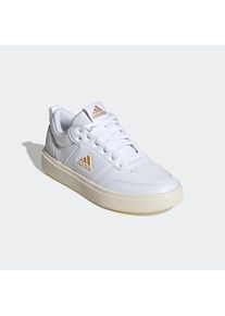 adidas Sportswear, Damen, Sneaker &raquo;PARK STREET&laquo;, Cloud White / Gold Metallic / Halo Blue, 42, Cloud White / Gold Metallic / Halo Blue, Ein Sneaker mit