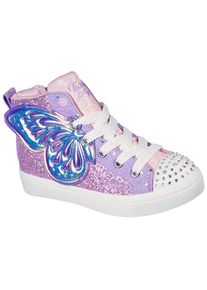 Skechers , Jungen , Sneaker »TWI-LITES 2.0« im funkelnden Look, Freizeitschuh, Halbschuh, Schnürschuh , lavendel , 33 , 33 , Mit leuchtender...