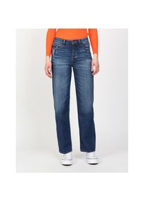 Gang, Damen, Weite Jeans &raquo;94JUL&laquo; Comfort Straight Fit, blue destroy spirit, N-Gr, 31 -N-Gr, blue destroy spirit, Straight Fit Hose mit mittlerer 
