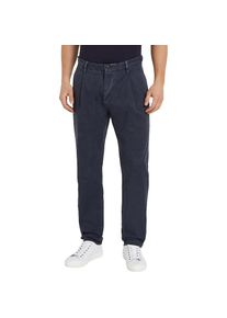 Tommy Hilfiger, Herren, Chinohose &raquo;CHINO CHELSEA 1PLT DOBBY YD GMD&laquo;, Aegean Sea, L&auml;nge 32, 32 -L&auml;nge 32, Aegean Sea, Hose von Tommy Hilfiger Menswear