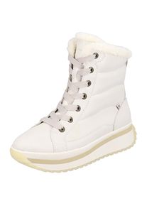 Rieker EVOLUTION , Damen , Winterboots , Schnürboots, Stiefelette mit praktischem Innenreißverschluss , offwhite , 36 , 36 , Schnürboots aus der...