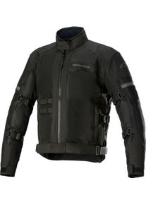 Alpinestars Crosshill Air, textile jacket waterproof , color: Black/Black , size: XL