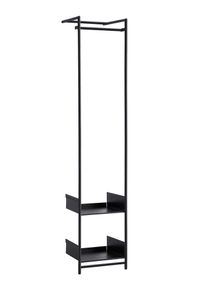 MOX STUDIO Comba S Anlehngarderobe Mox Gestell schwarz Tablaren schwarz