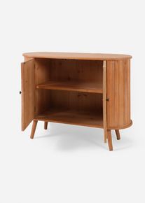 Halfronde dressoir - beige - maat 79,5x108 cm - bonprix