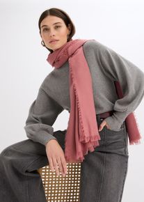 Sjaal - paars - maat Onesize - bonprix