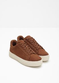 Sneakers - bruin - maat 41 - bonprix