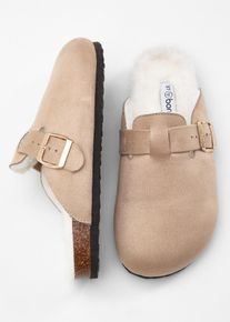 Slippers - bruin - maat 41 - bonprix