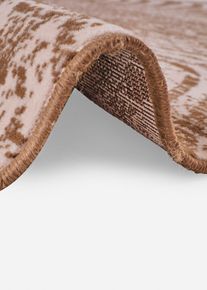Vloerkleed met een pittoresk patroon - bruin - maat 140x190 cm - bonprix
