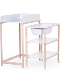 Childhome Wickeltisch & Badewanne