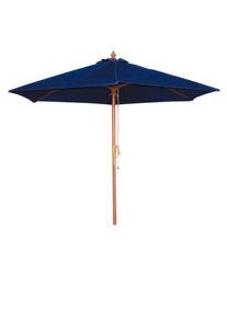 Parasol Bolero rond, bleu foncé, 3 mètres | Professionnel | HoReCa | CHR