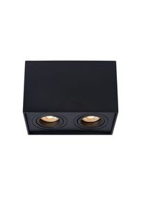Spot de plafond Lucide TUBE Noir, 2 lumières