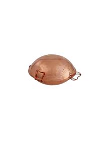 ich-zapfe Cataplana en cuivre, pour la préparation de poissons, de viandes et de fruits de mer, 24cm