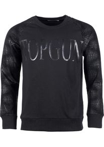 Top Gun Black Swarn, Sweatshirt , kleur: zwart , maat: XL