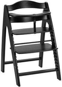 hauck Hochstuhl »Arketa in schwarz, Größe B/H/T: 48 cm x 79 cm x 53,5 cm