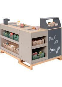 Musterkind Kaufladen &raquo;Bollea, warmgrau/natur&laquo; FSC - sch&uuml;tzt Wald in grau