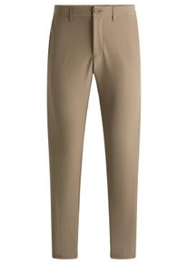 BOSS Green Herren Anzughose »T_Commuter-Slim« mit Gürtelschlaufen in braun, Größe 56