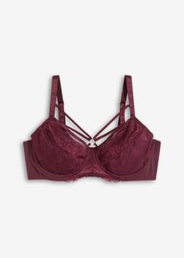 Minimizer-BH mit zarter Spitze, braun, Größe 80C, bonprix