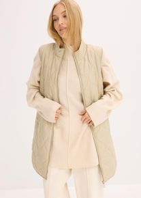Ultraleichte Steppweste, beige, Größe 50, bonprix
