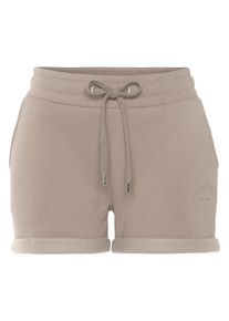 Lascana Damen Relaxshorts in taupe ,Gr&ouml;&szlig;e 32/34, Witt, 60% Baumwolle, 40% Polyester